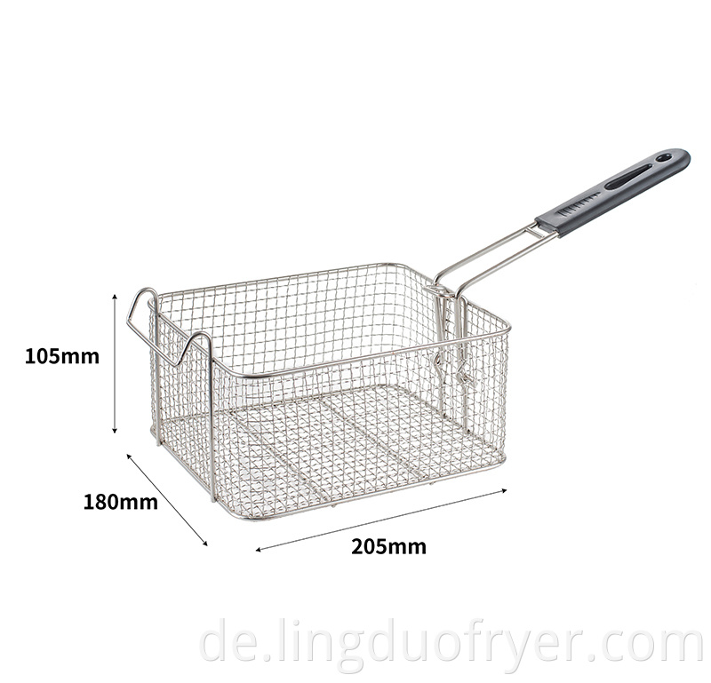 Electric Fryer Basket 6l